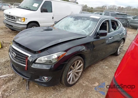 2011 Infiniti M37 z USA, uszkodzony, nr VIN JN1BY1AP3BM322990